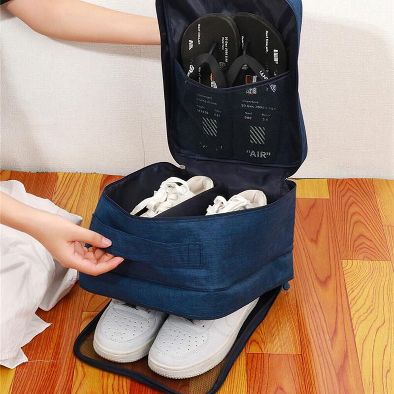 Men'S Accessories Types - Tas Sepatu 3 Lapis Kotak Penyimpanan