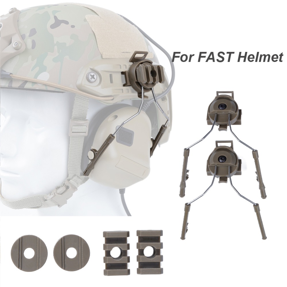 Men'S Accessories Types - Taktis Helm Rel Adaptor Set Comtac