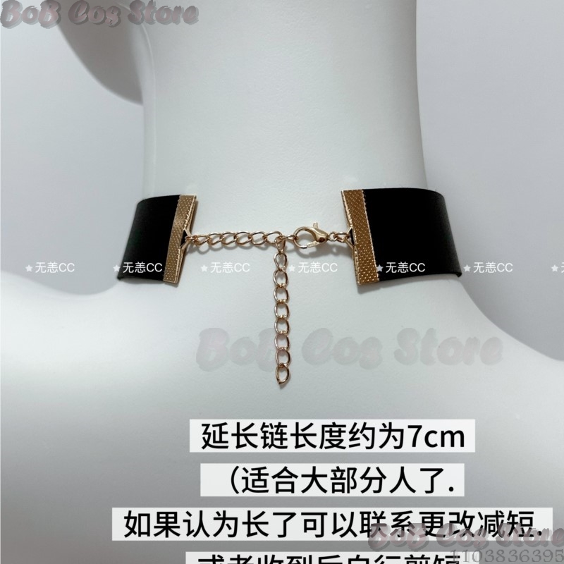 Kostum Cosplay Game Nie Choker - Men Accessories For Party ulasan dan harga