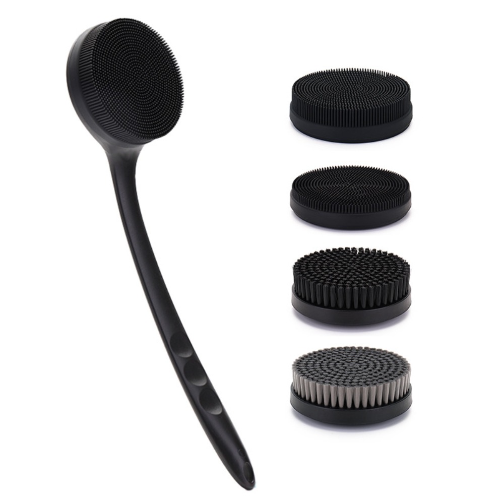 Sikat Mandi Silikon Gagang Pan - Men'S Accessories Types ulasan dan harga